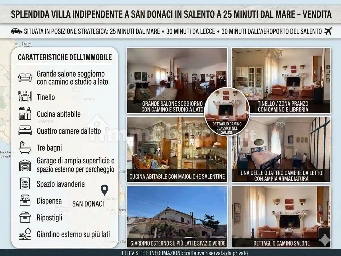Villa in vendita a San Donaci