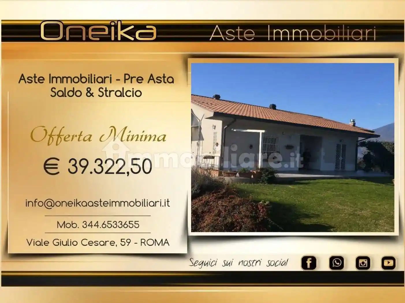 Villa in vendita a Sant'Elia Fiumerapido