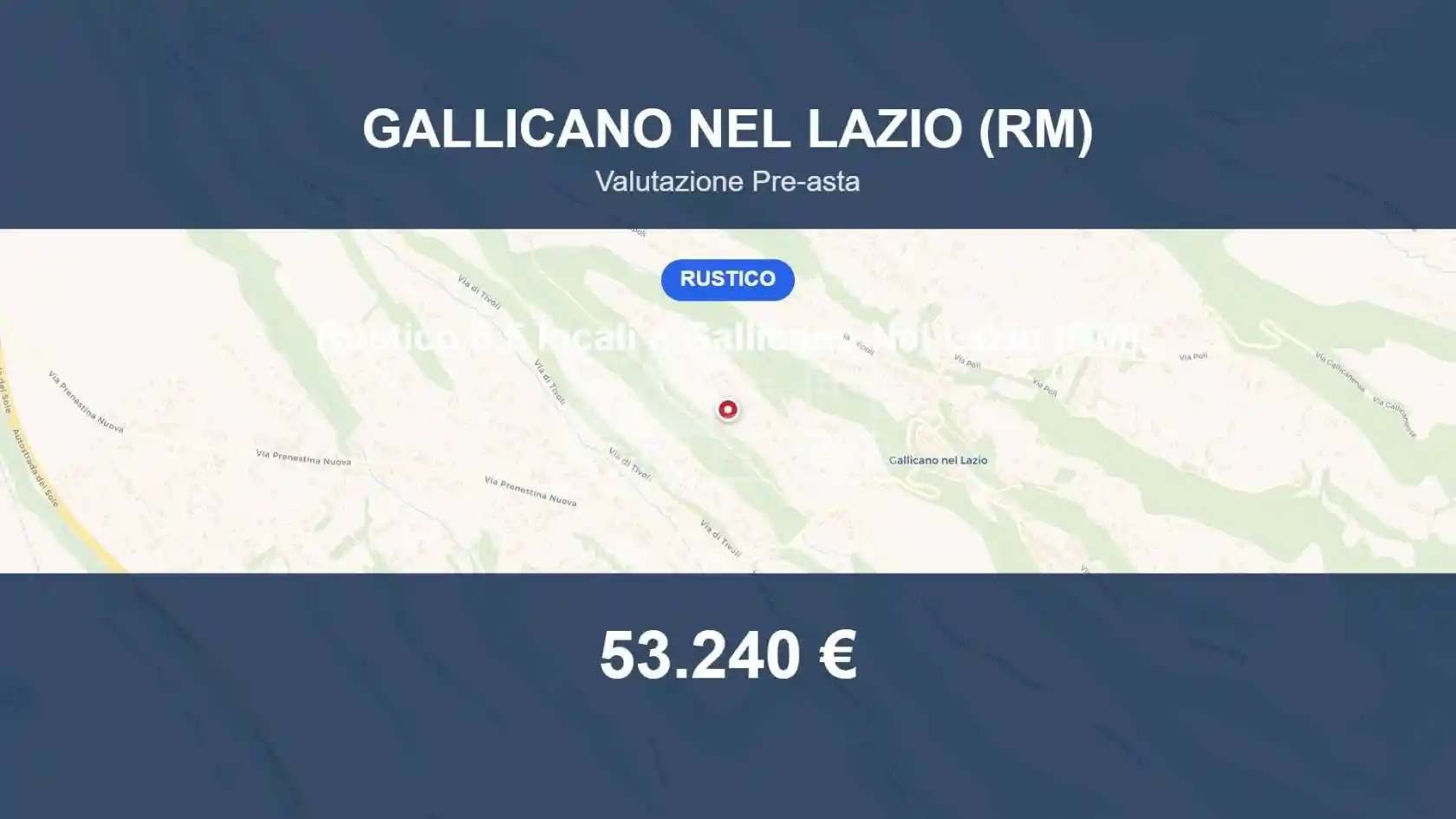 Rustico - Casale in vendita a Gallicano nel Lazio