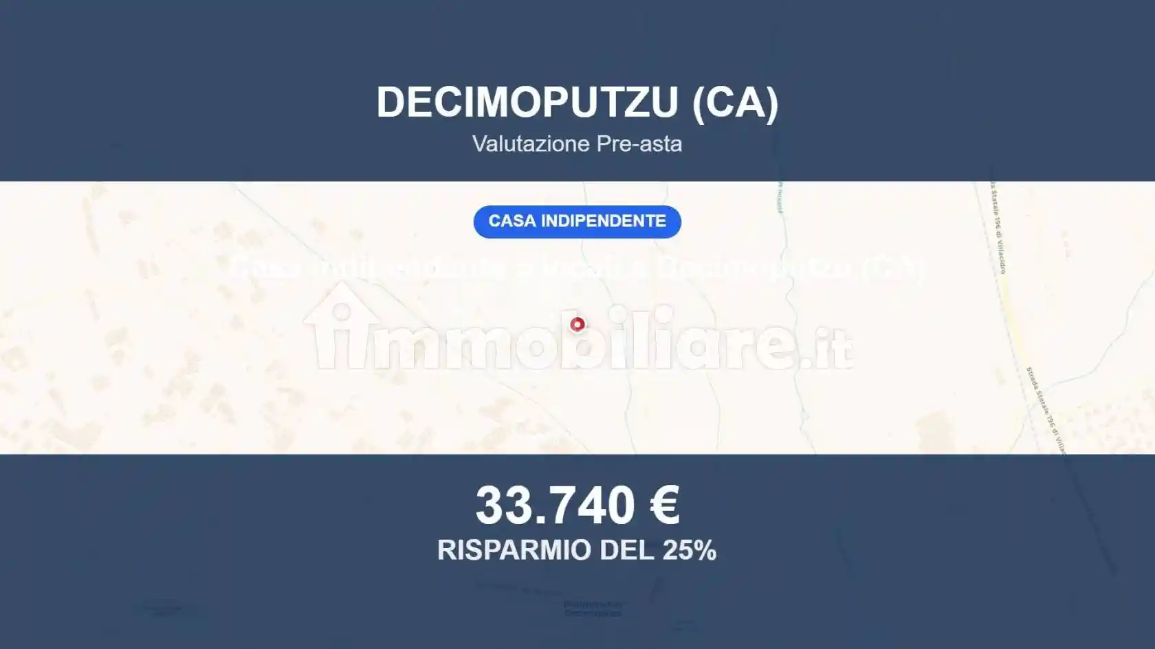 Villa in vendita a Decimoputzu
