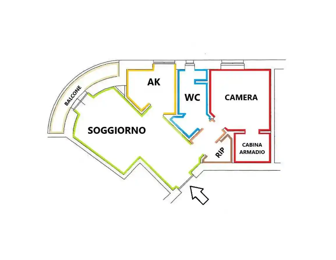 Appartamento in vendita a Roma