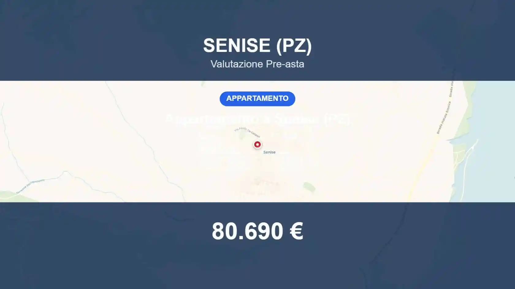 Appartamento in vendita a Senise