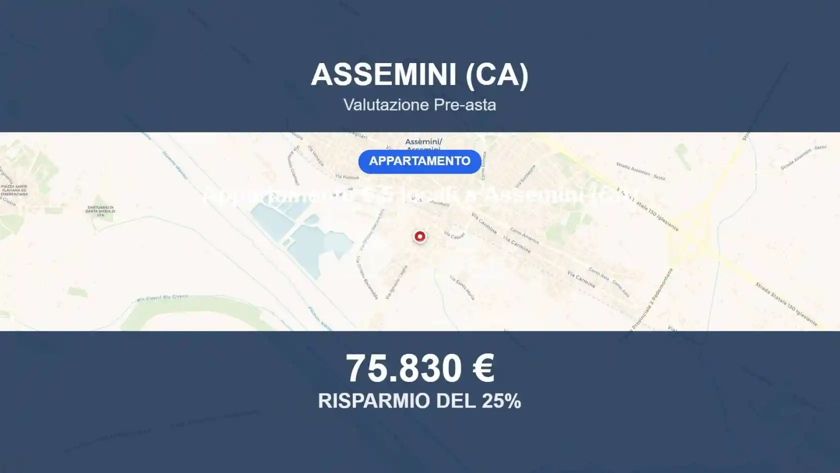 Appartamento in vendita a Assemini