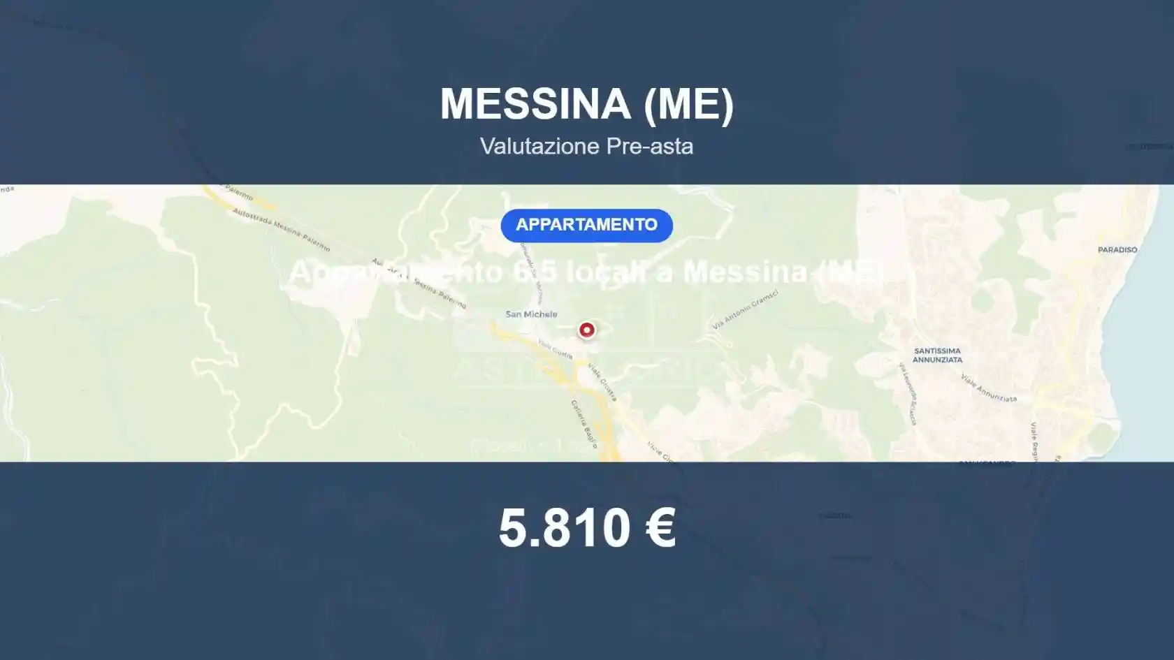 Appartamento in vendita a Messina