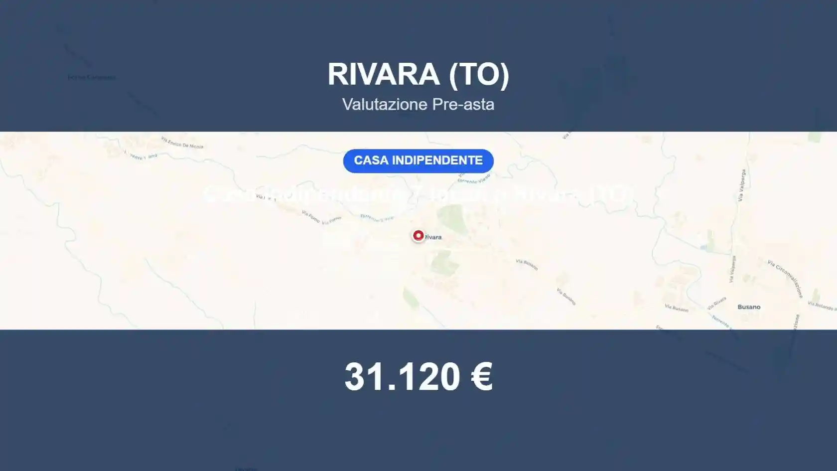 Villa in vendita a Rivara