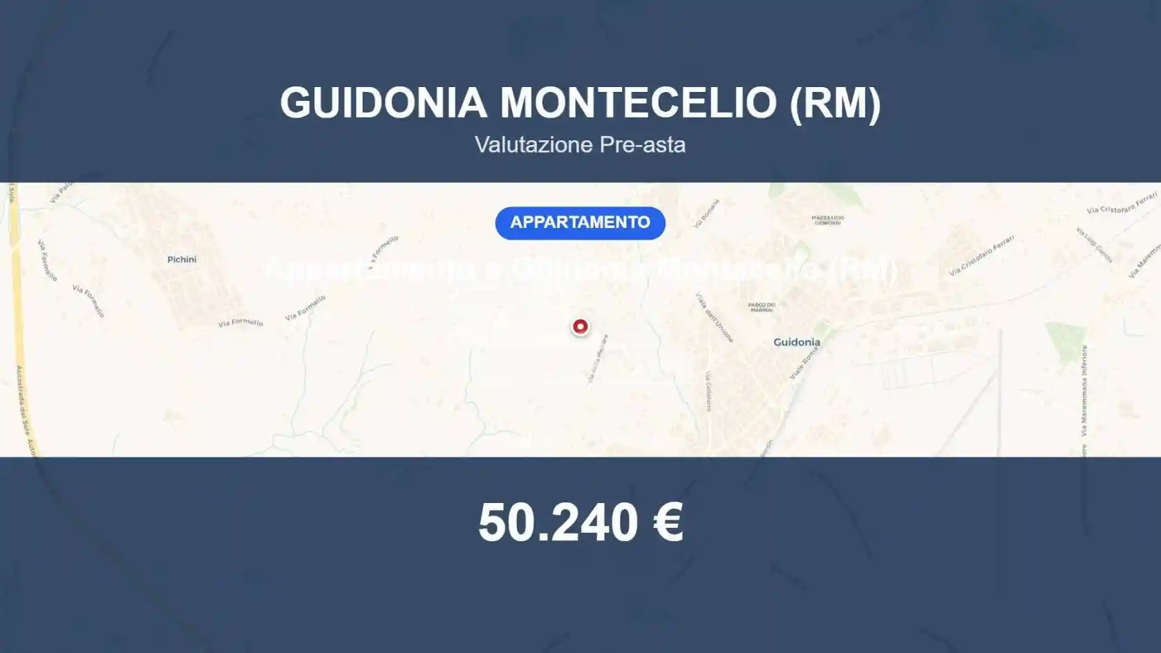 Appartamento in vendita a Guidonia Montecelio