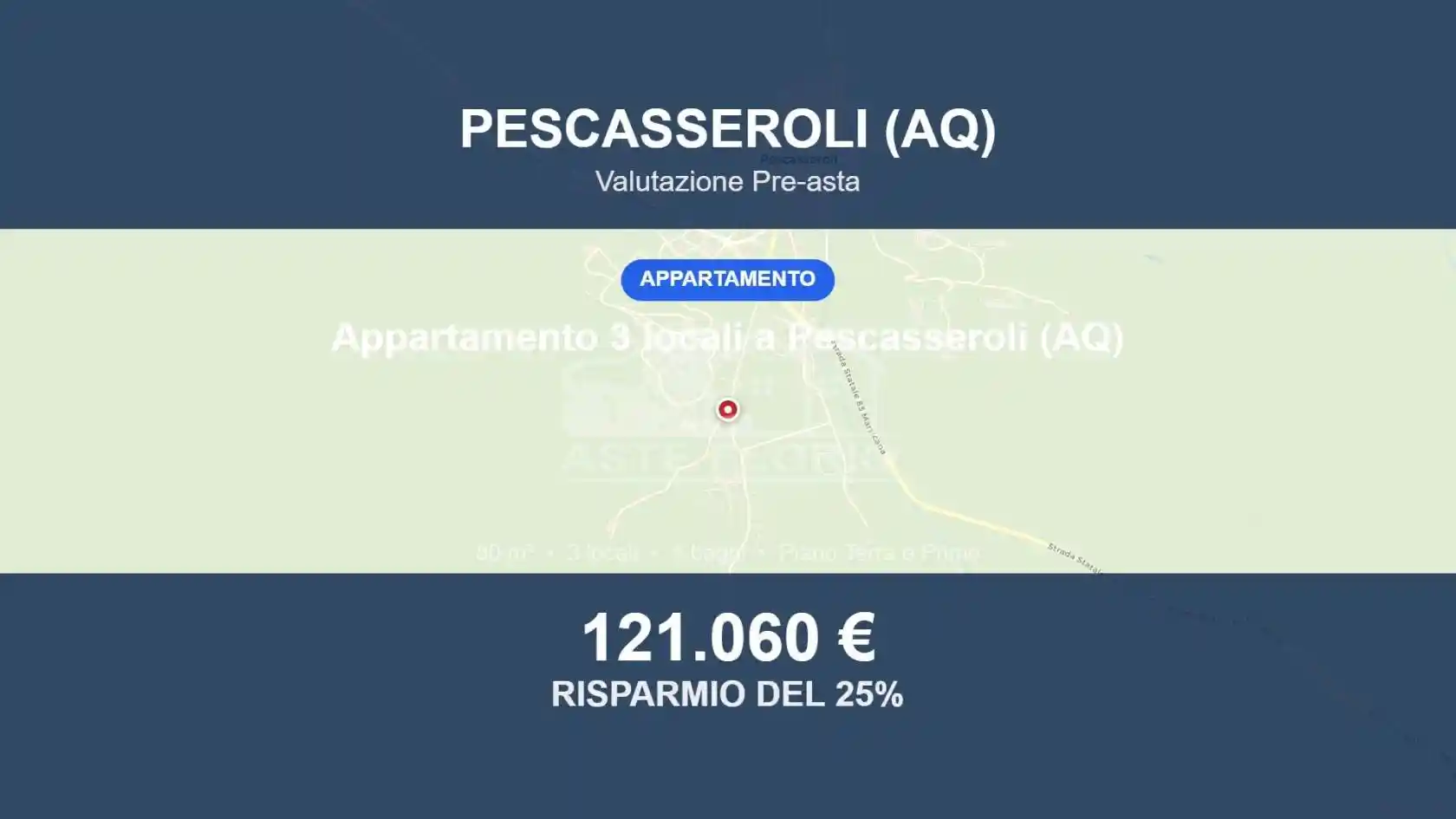 Appartamento in vendita a Pescasseroli