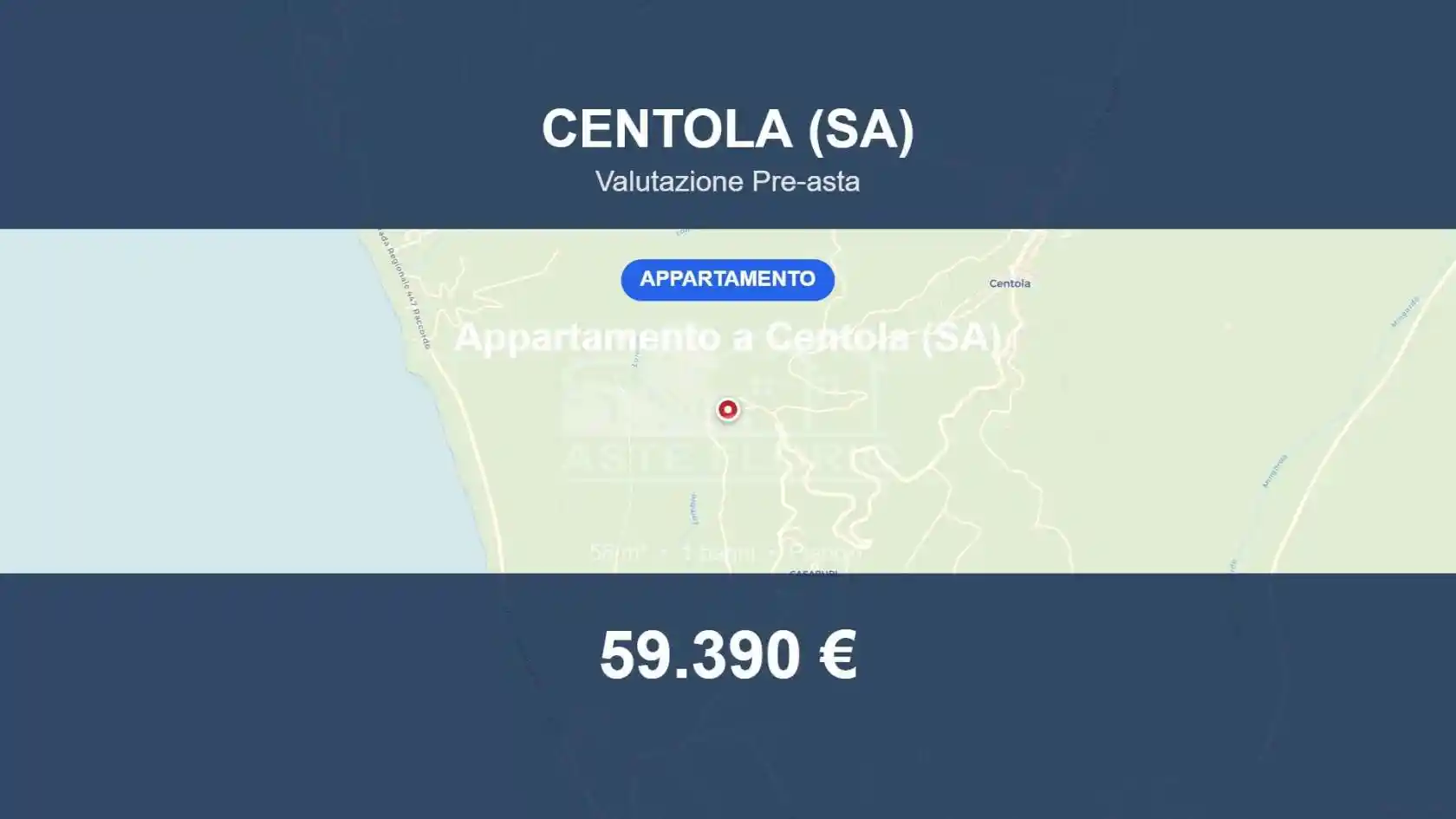 Appartamento in vendita a Centola