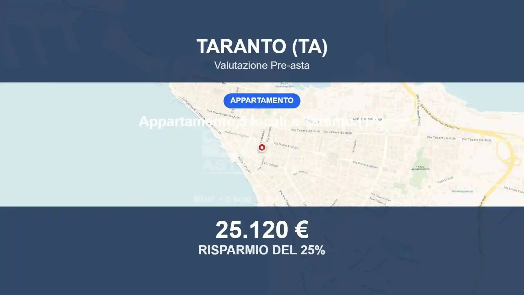 Appartamento in vendita a Taranto