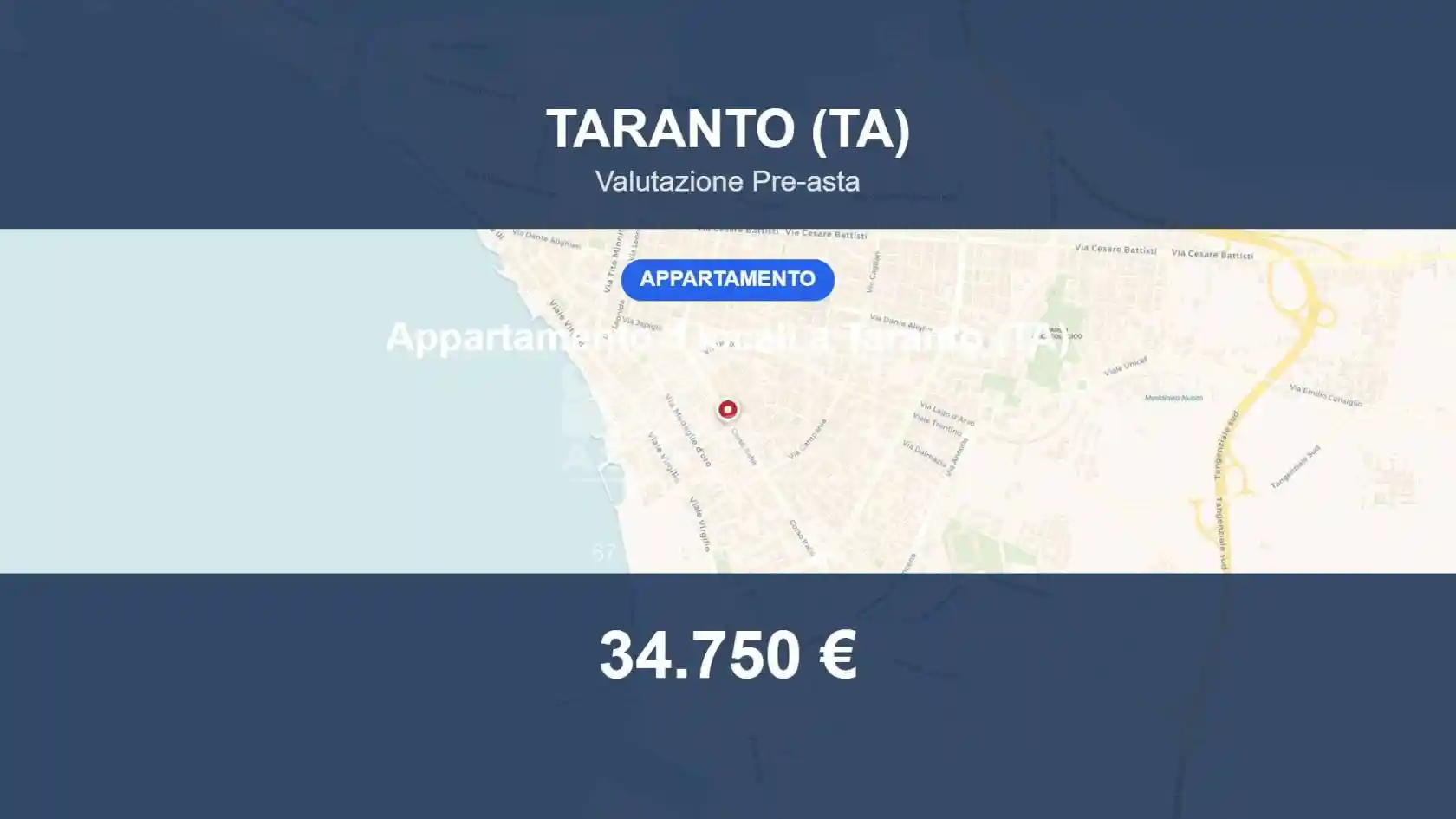 Appartamento in vendita a Taranto