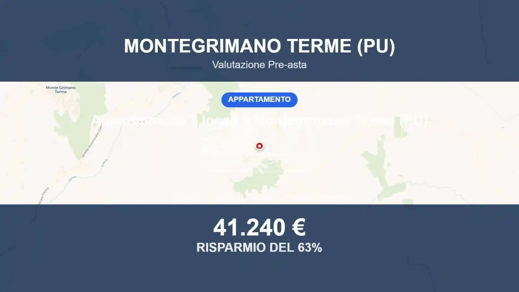 Appartamento in vendita a Monte Grimano Terme