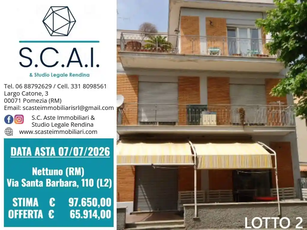 Appartamento in vendita a Nettuno