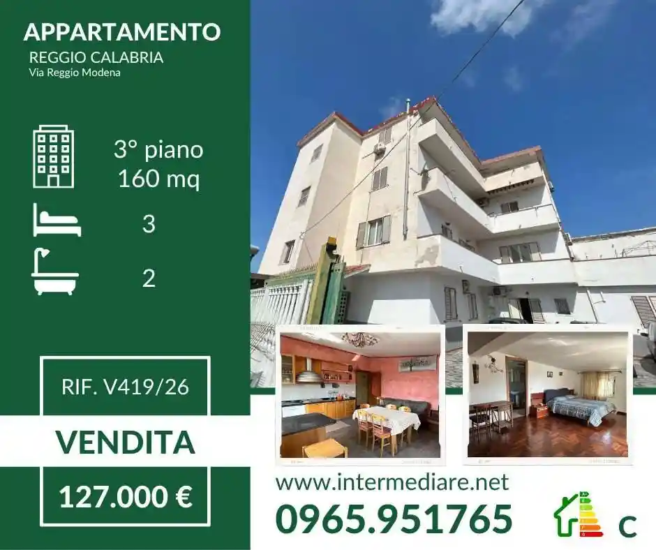 Appartamento in vendita a Reggio Calabria