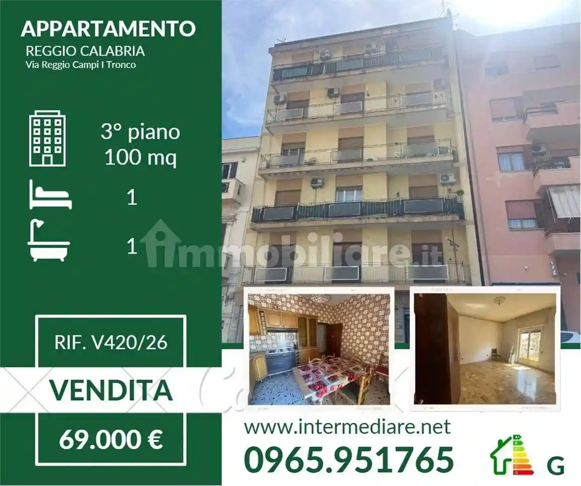 Appartamento in vendita a Reggio Calabria