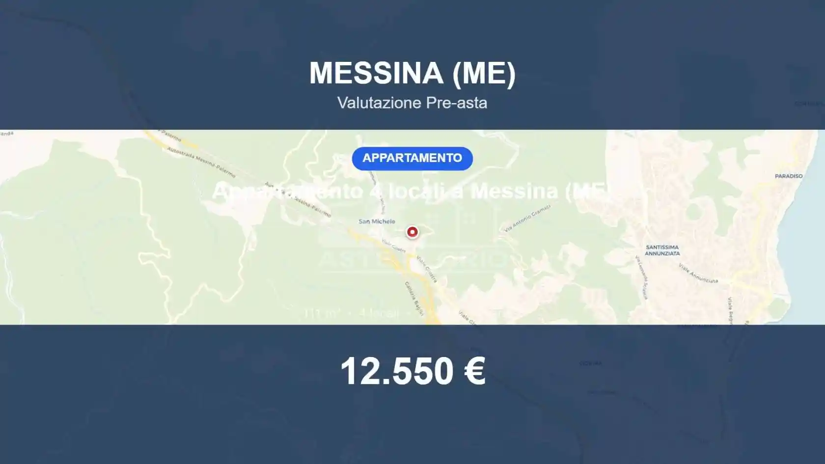 Appartamento in vendita a Messina