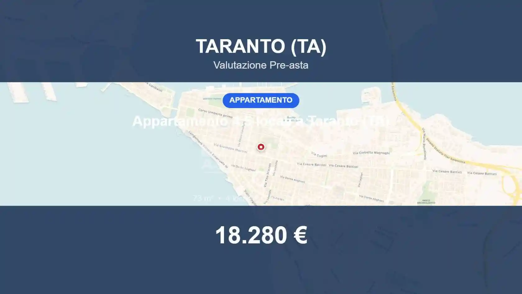Appartamento in vendita a Taranto