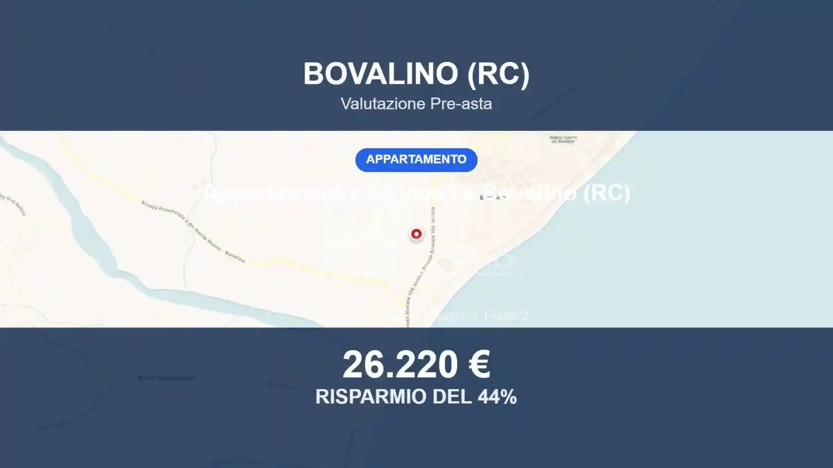 Appartamento in vendita a Bovalino