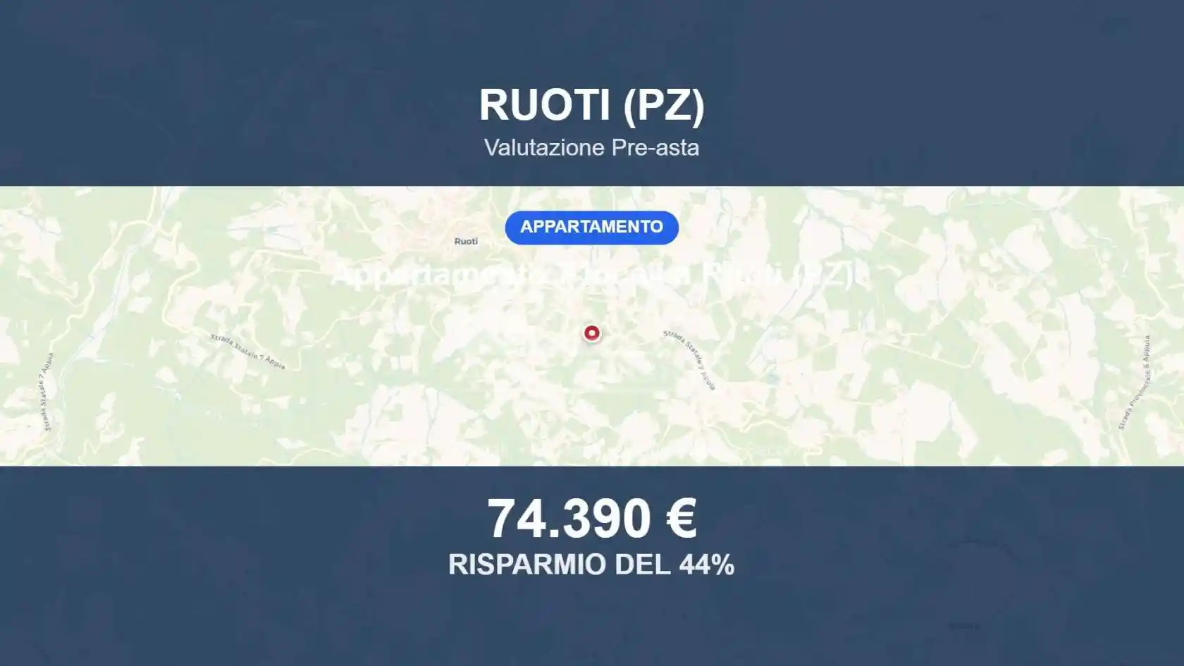 Appartamento in vendita a Ruoti