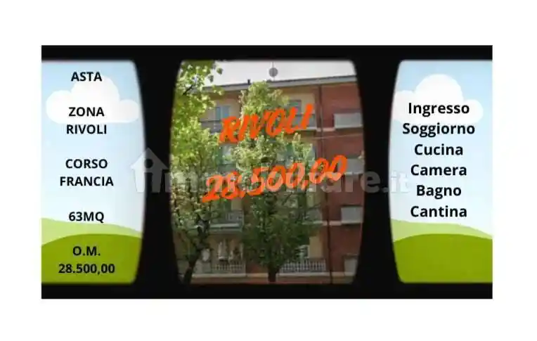 Appartamento in vendita a Rivoli