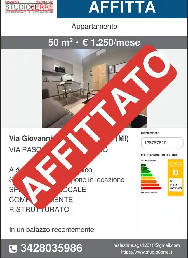 Appartamento in affitto a Milano