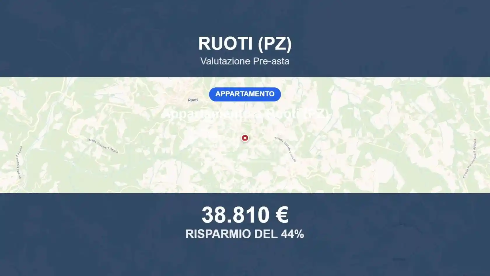 Appartamento in vendita a Ruoti
