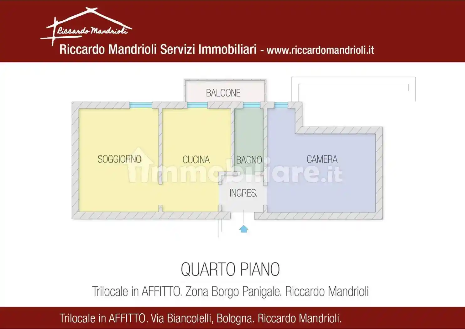 Appartamento in affitto a Bologna
