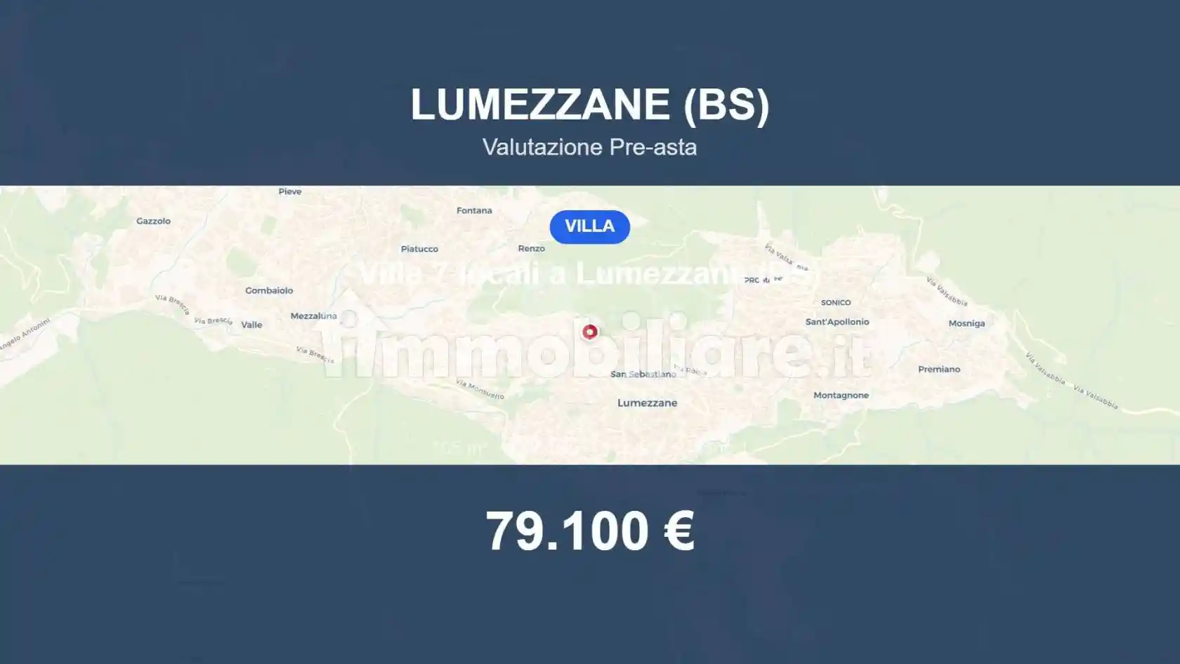 Villa in vendita a Lumezzane