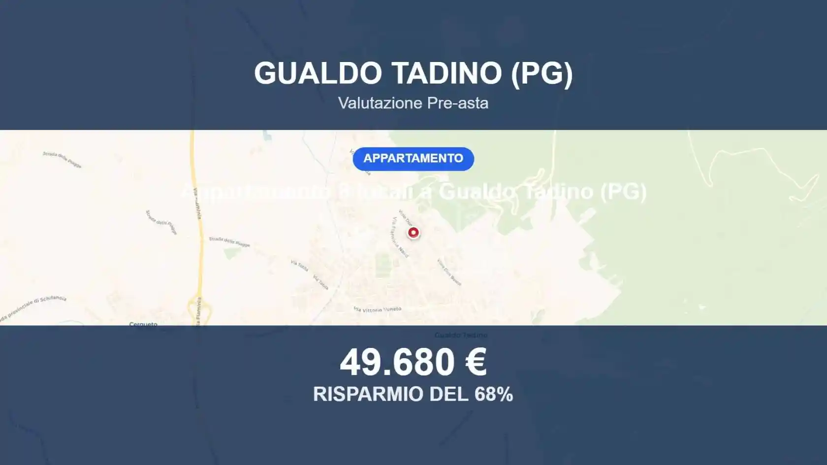 Appartamento in vendita a Gualdo Tadino