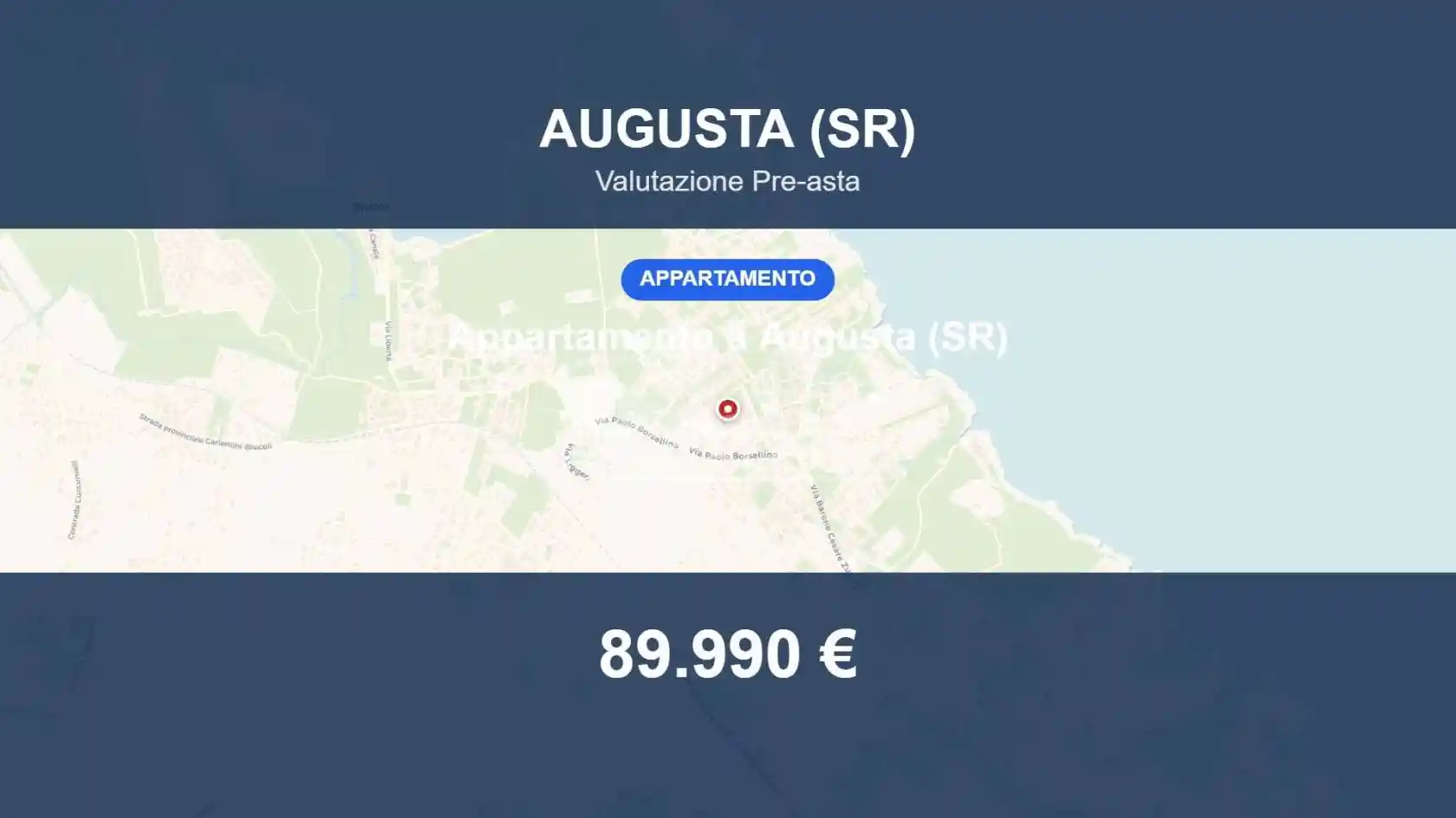 Appartamento in vendita a Augusta