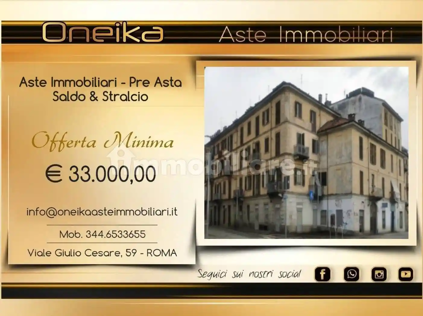 Appartamento in vendita a Torino