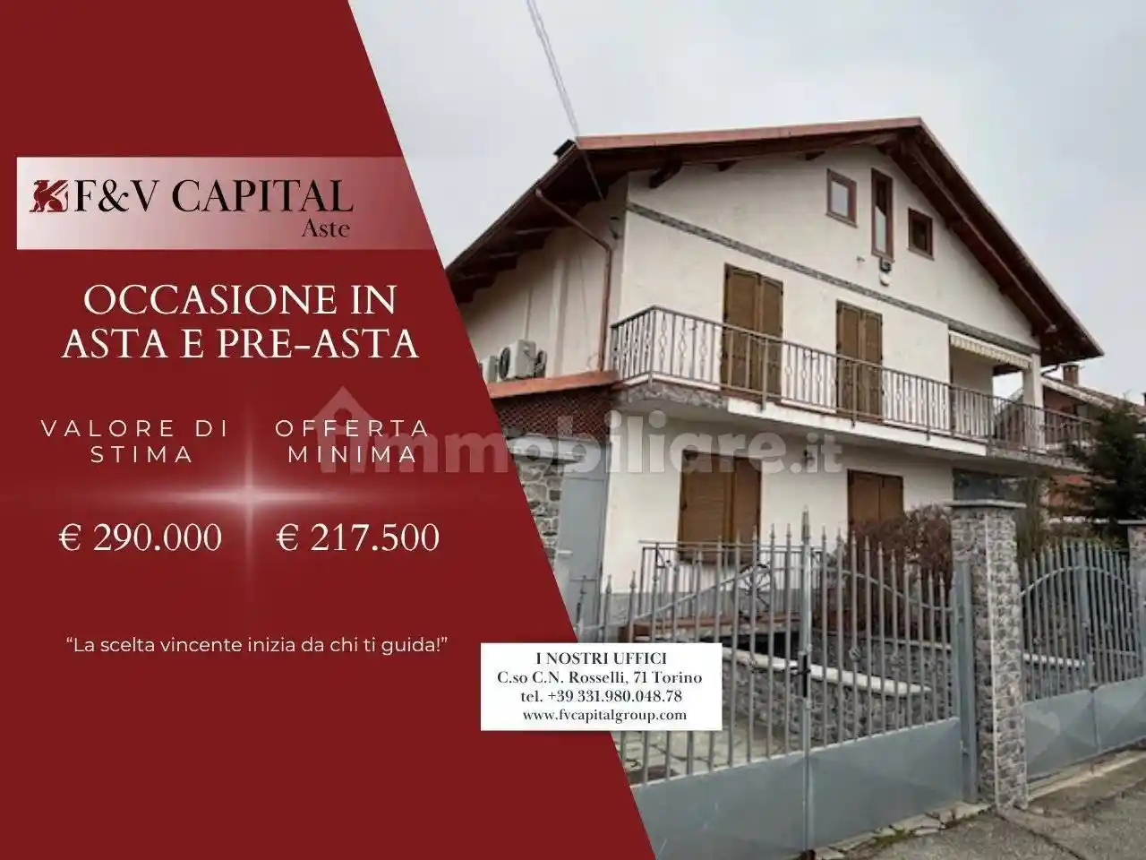 Villa in vendita a Rivalta di Torino
