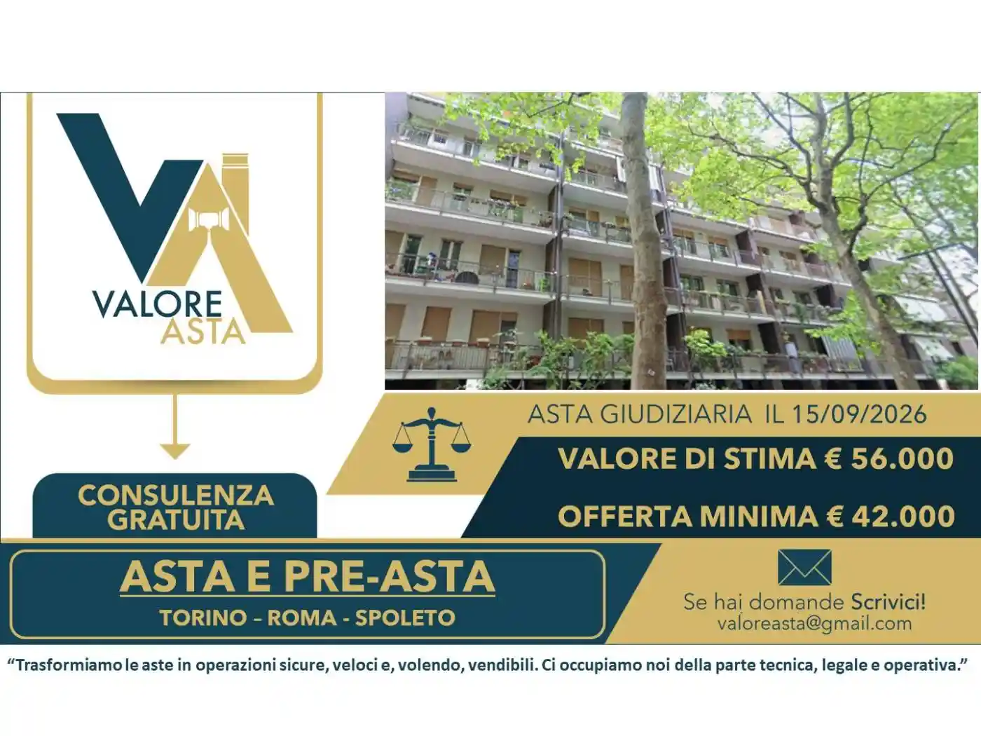 Appartamento in vendita a Torino