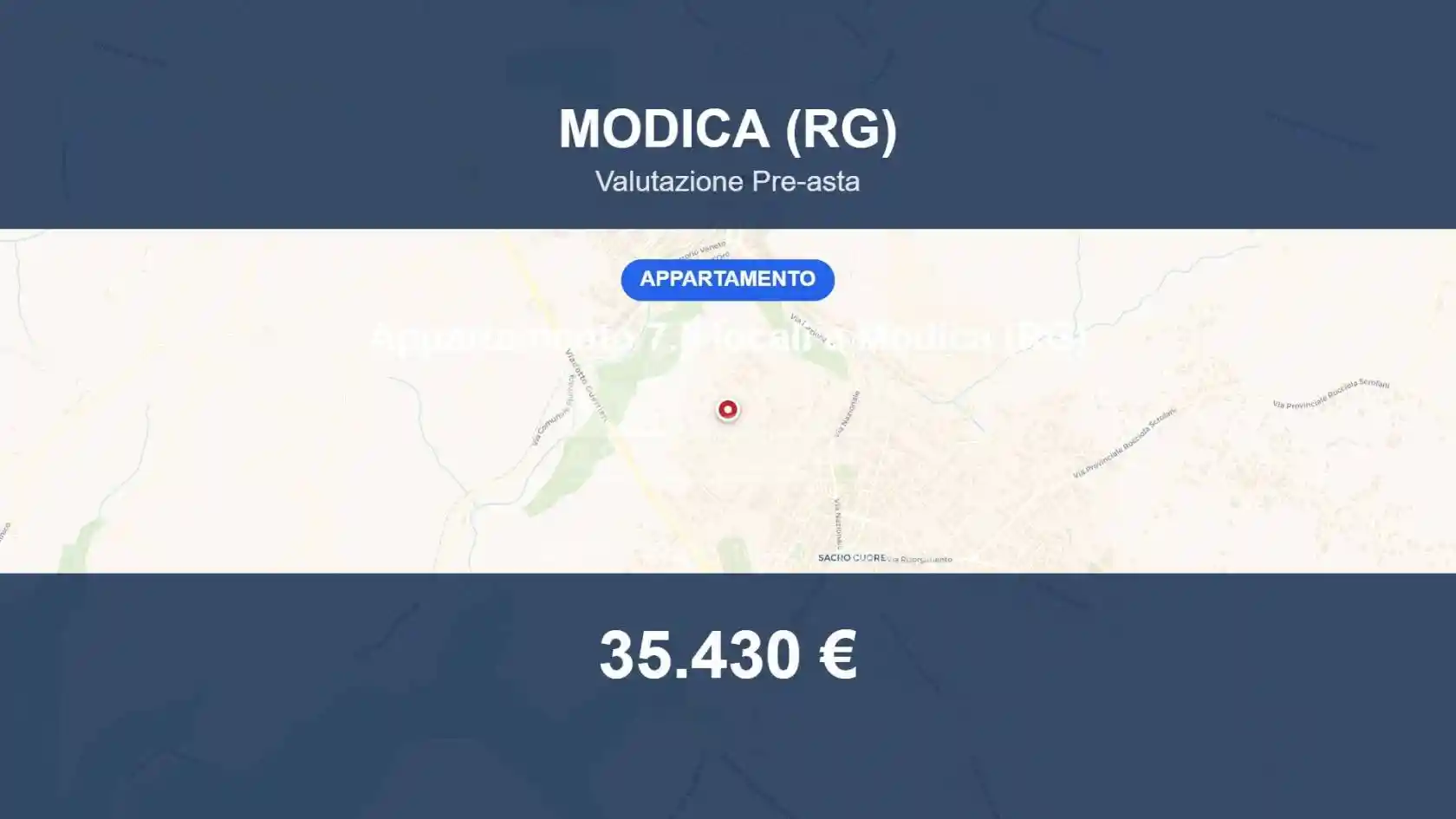 Appartamento in vendita a Modica