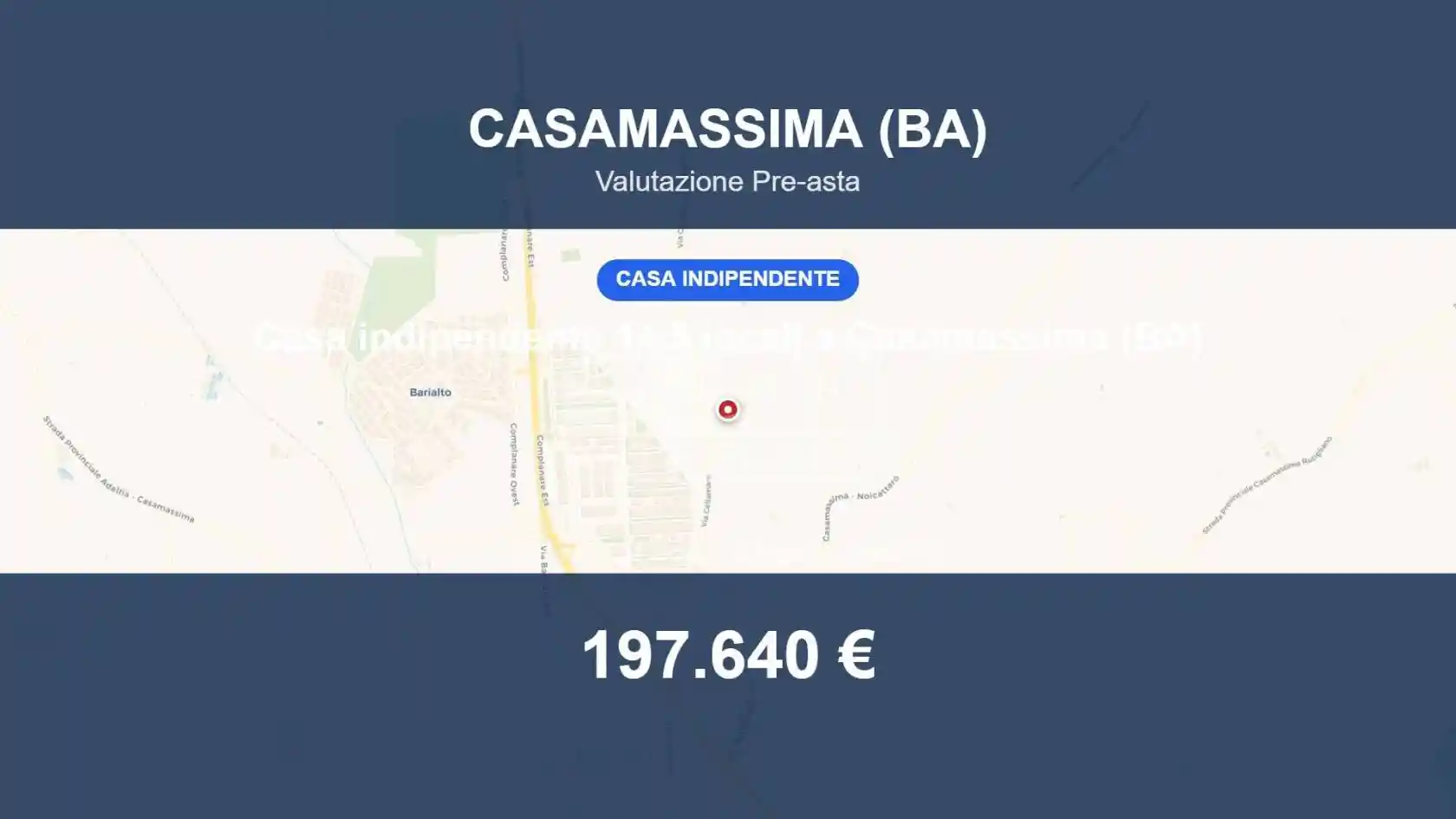 Villa in vendita a Casamassima