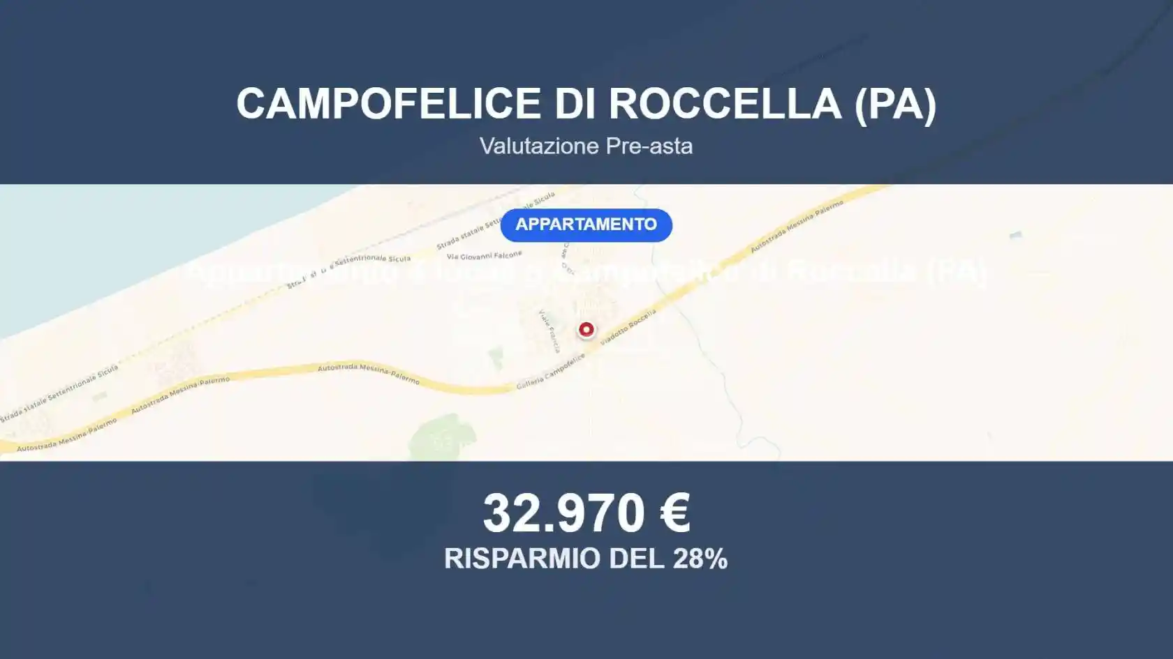 Appartamento in vendita a Campofelice di Roccella