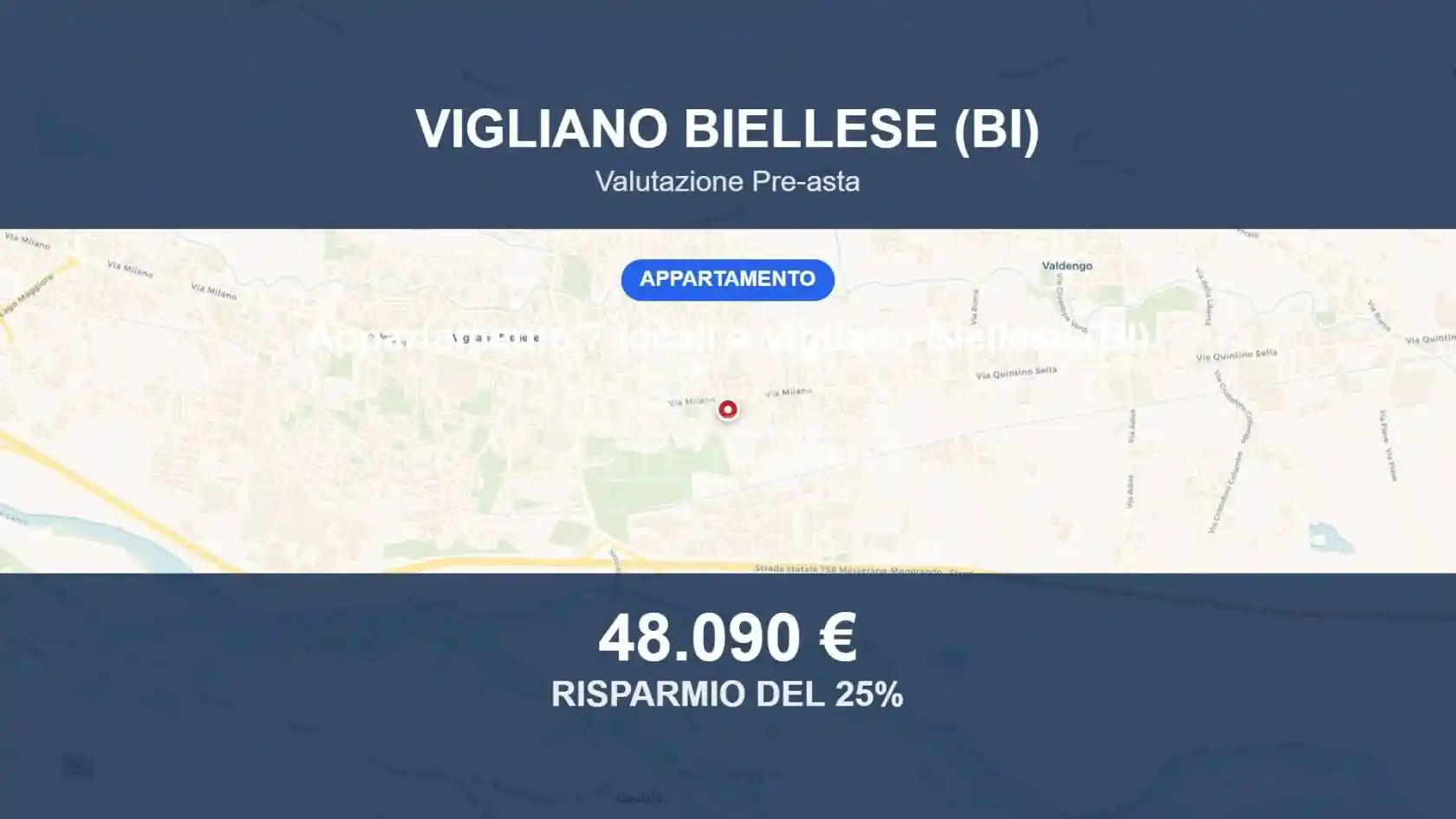 Appartamento in vendita a Vigliano Biellese