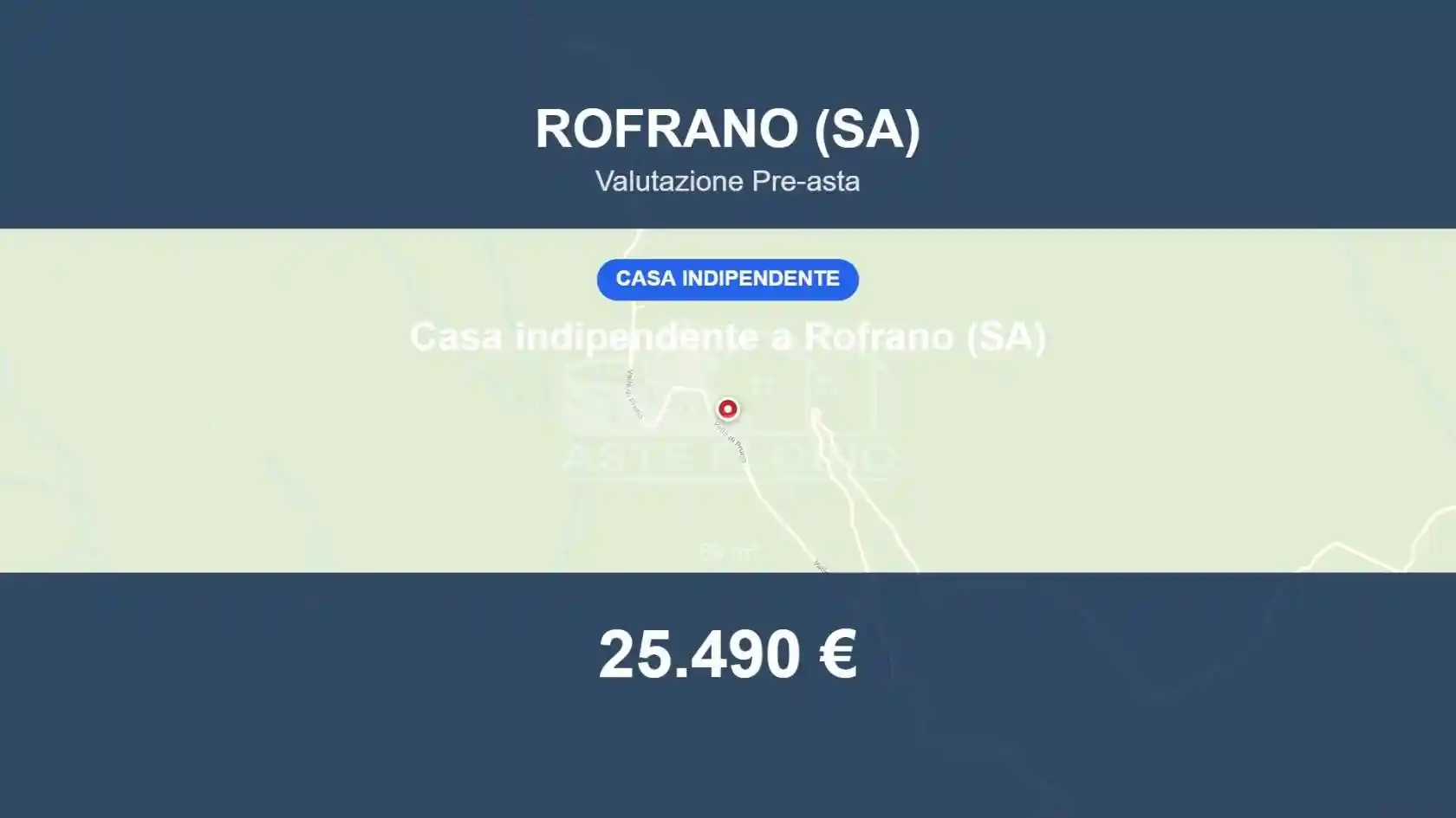 Villa in vendita a Rofrano