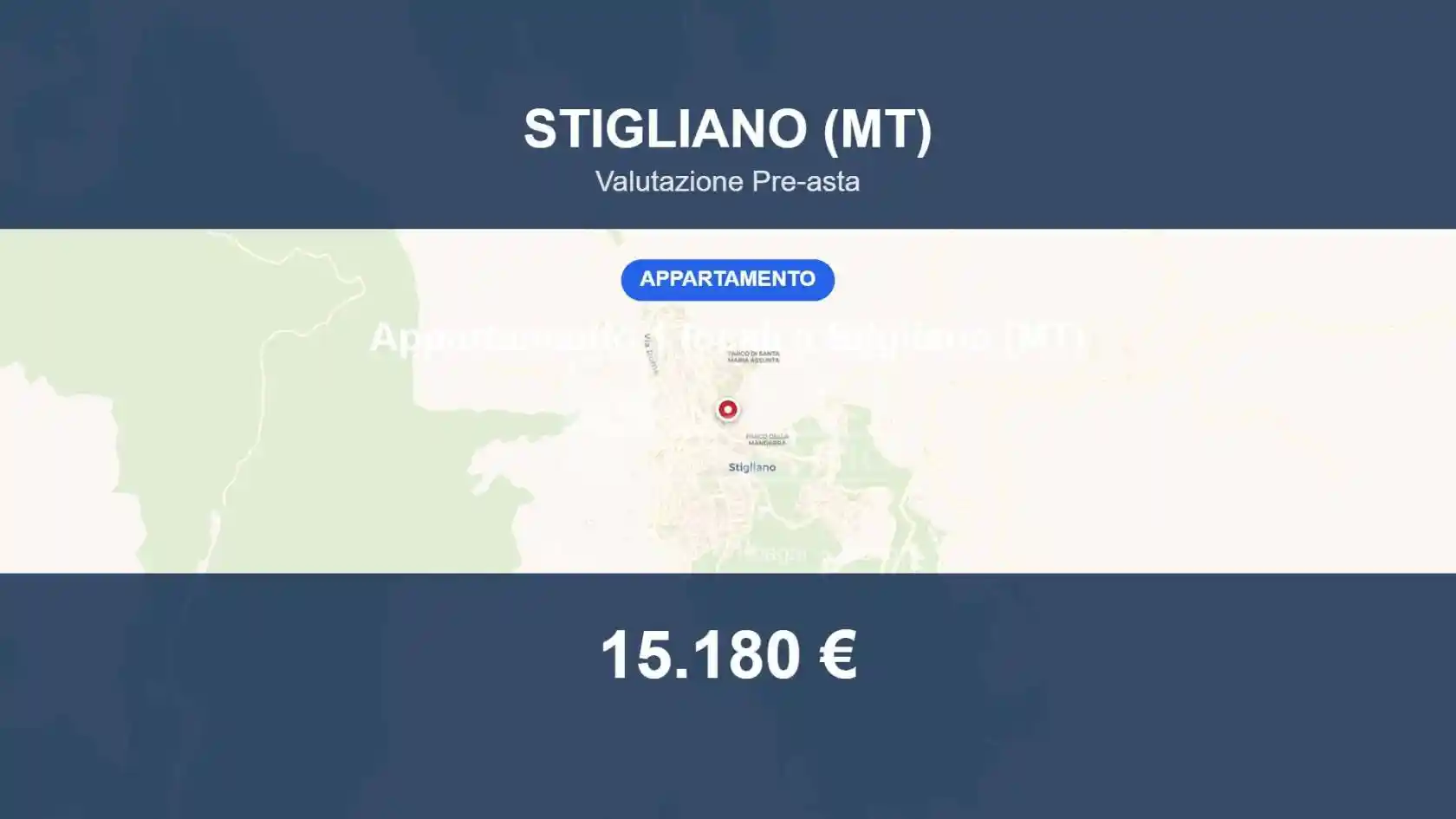 Appartamento in vendita a Stigliano