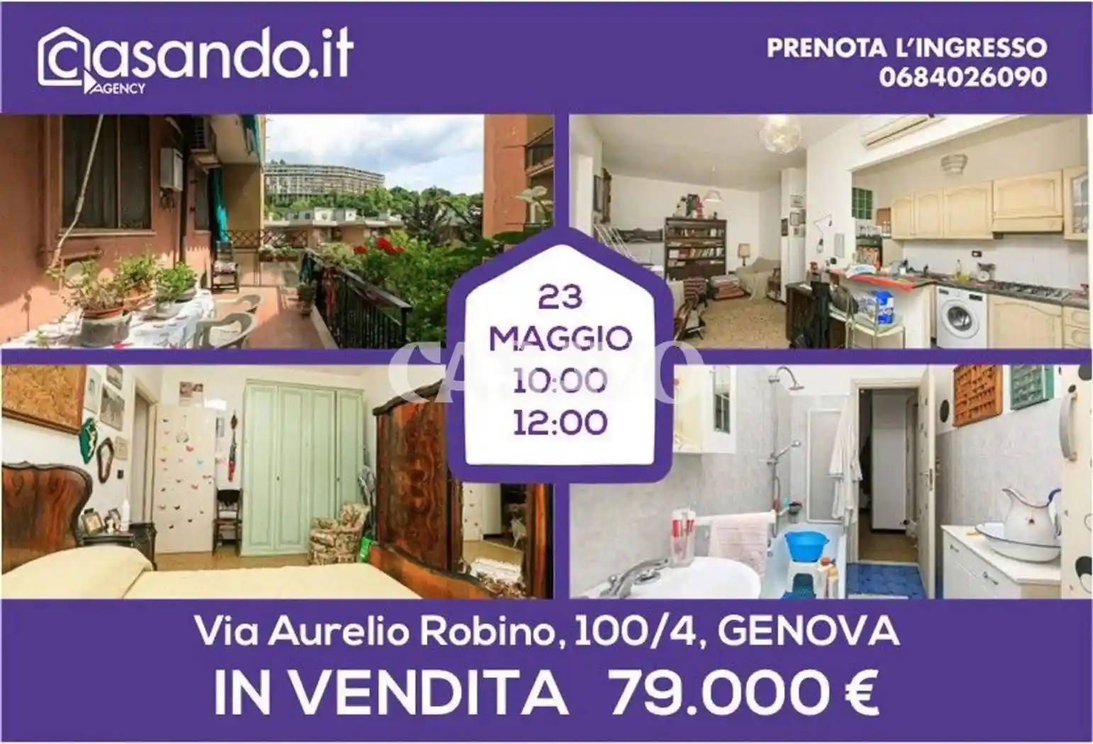 Appartamento in vendita a Genova