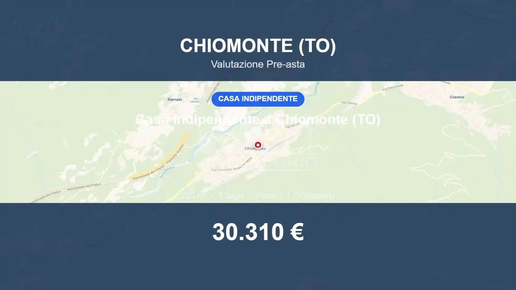 Villa in vendita a Chiomonte