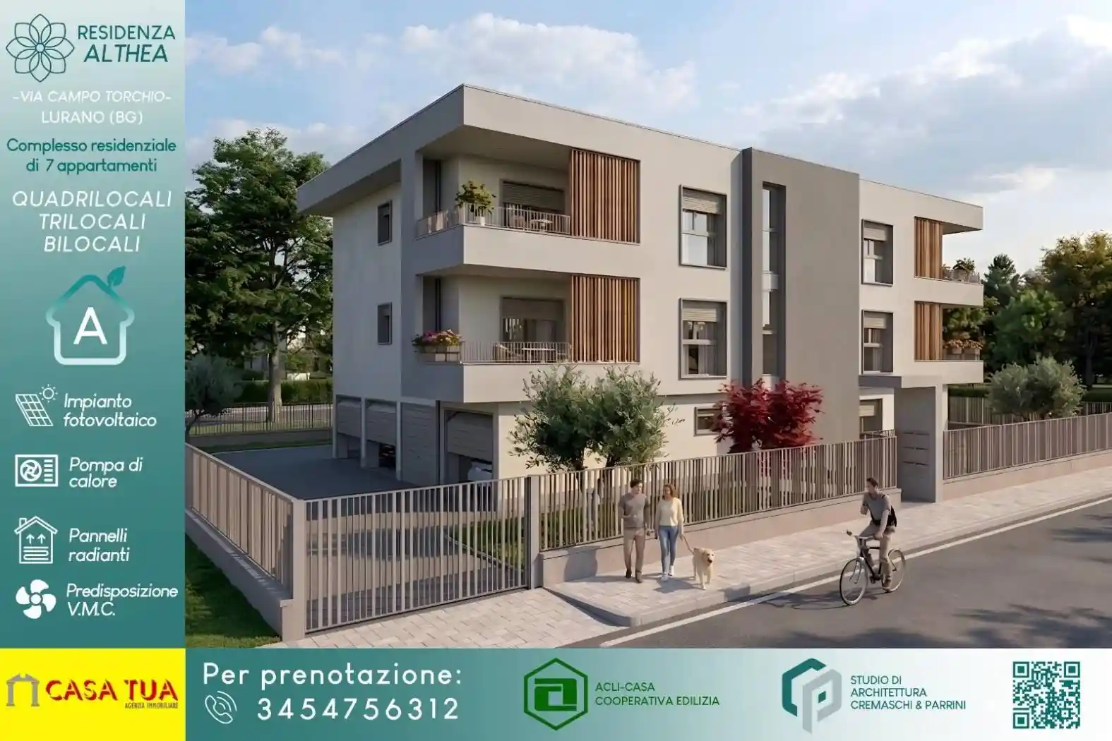 Appartamento in vendita a Lurano