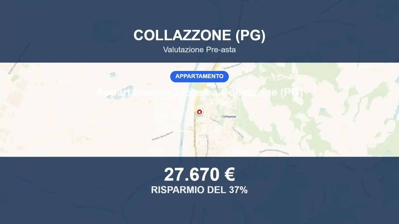 Appartamento in vendita a Collazzone