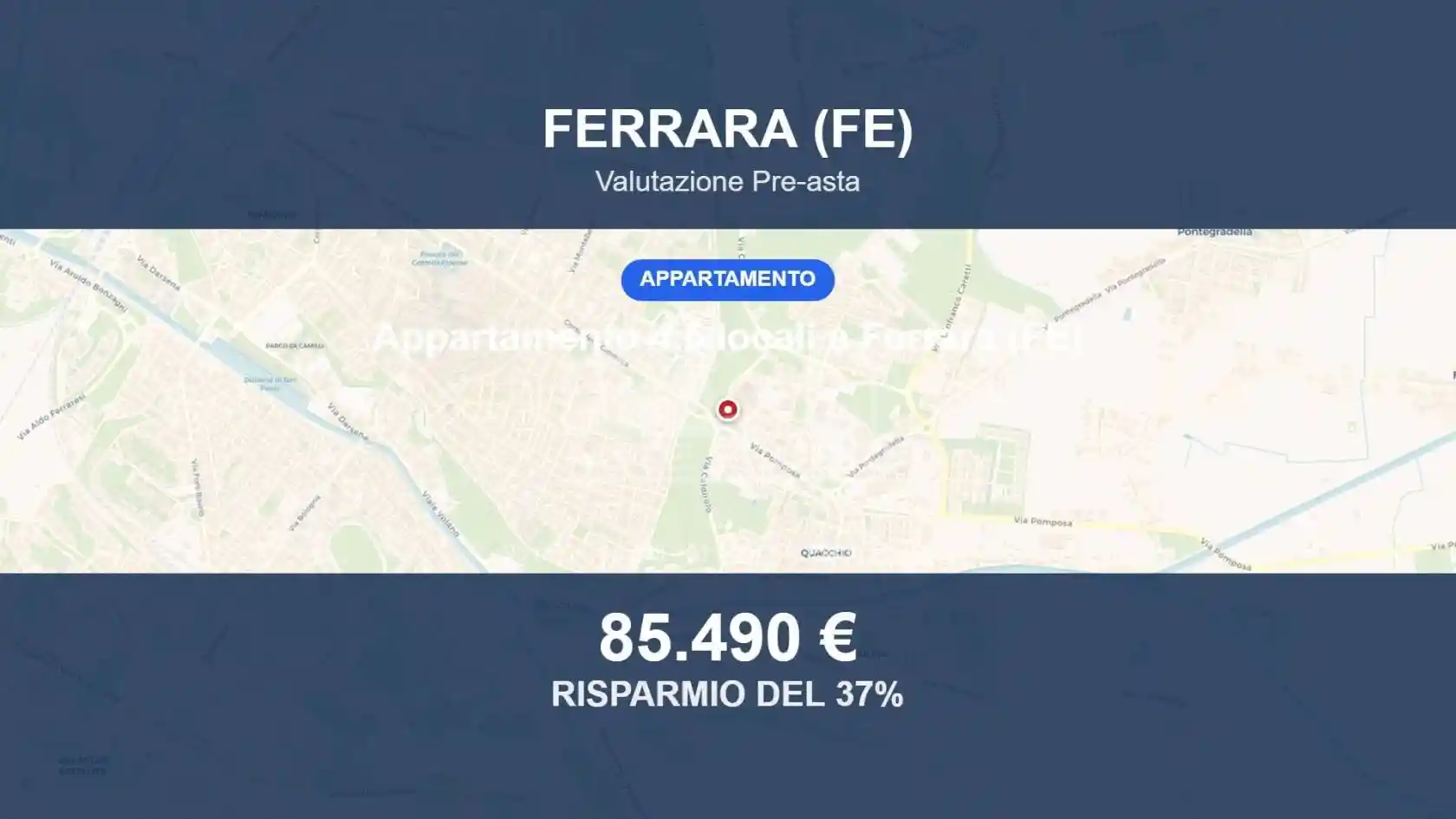 Appartamento in vendita a Ferrara
