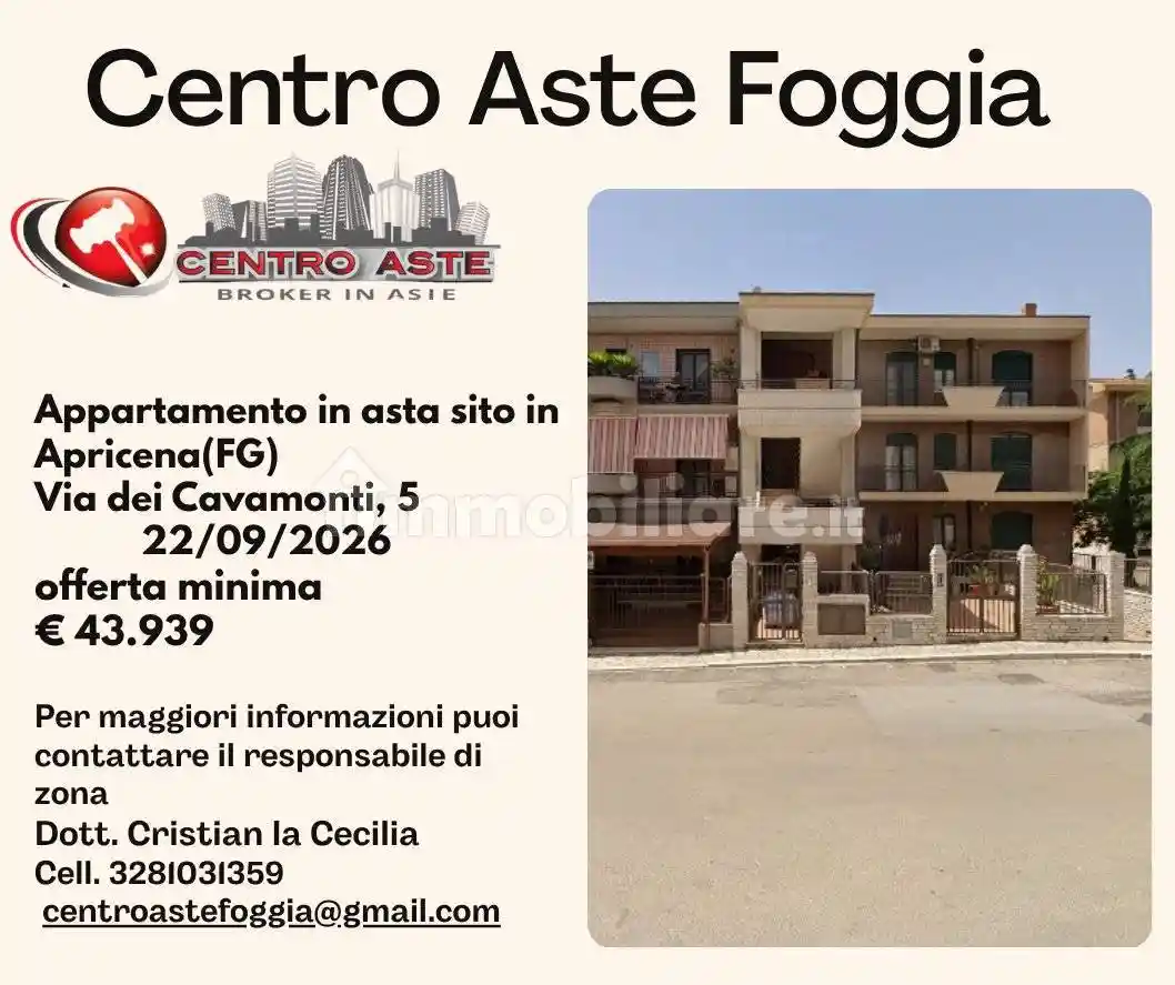 Appartamento in vendita a Apricena