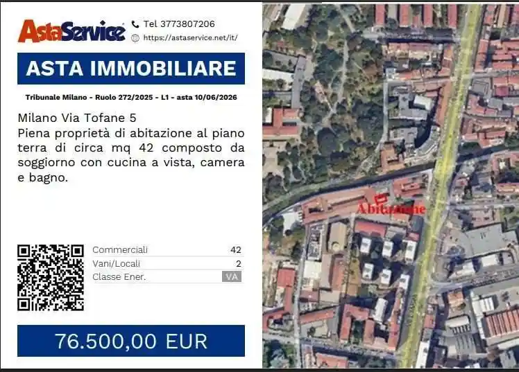 Appartamento in vendita a Milano
