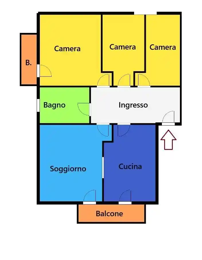 Appartamento in vendita a Bologna