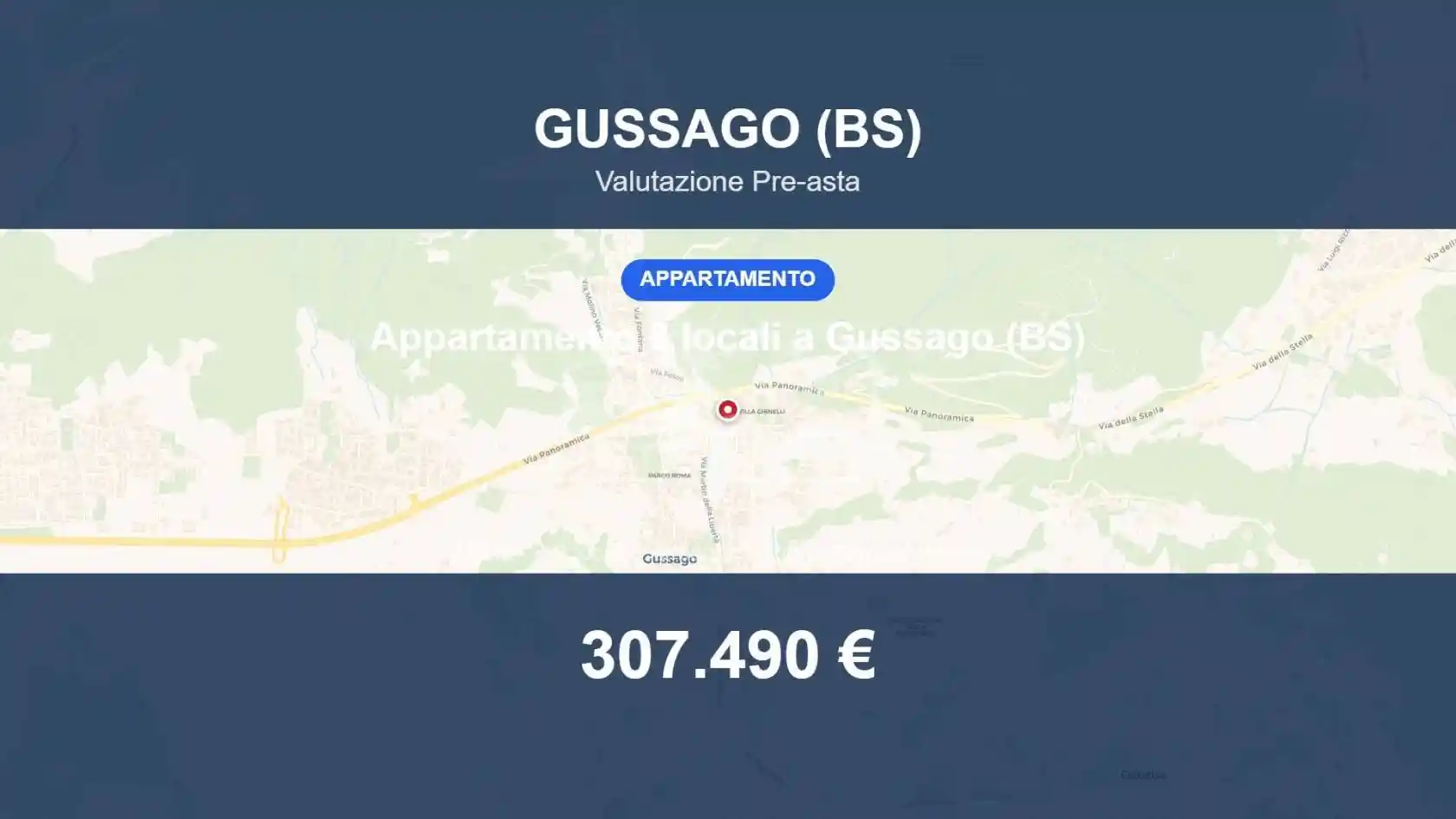 Appartamento in vendita a Gussago