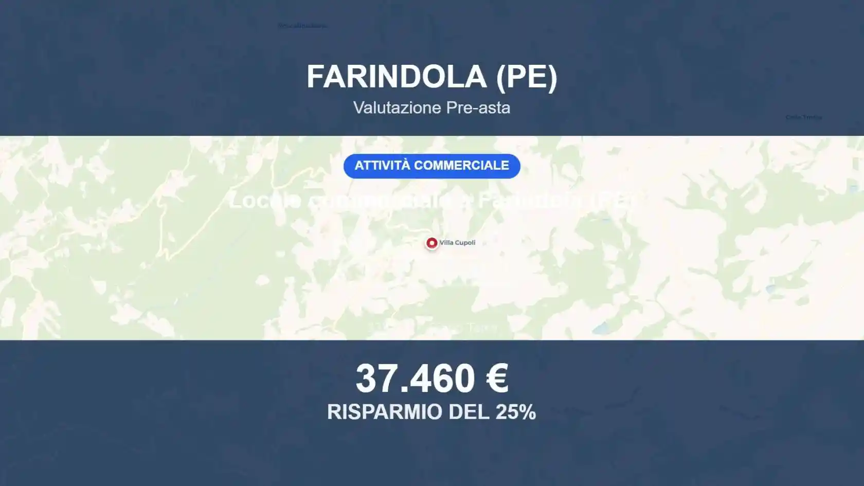 Appartamento in vendita a Farindola