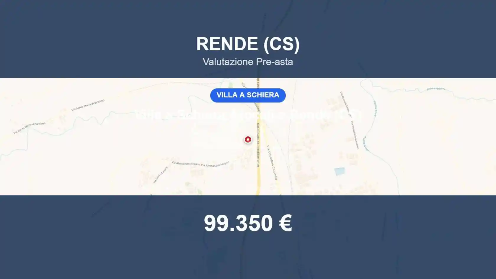 Villetta a schiera in vendita a Rende