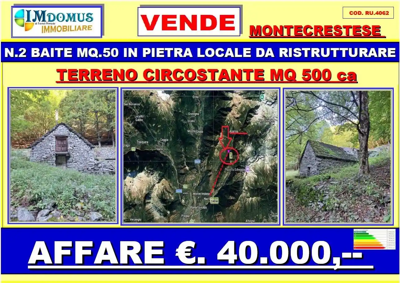 Rustico - Casale in vendita a Montecrestese